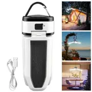 Portable LED Light USB Solar 5 Modes Camping Lantern for Hiking Workshop