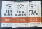 Kinders Grandpa's Beef Stew Seasoning Mix 1 .2 oz (3 Pack)
