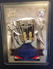 2019 AFL Select Legacy Dominance Silver Premiership Predictor WESTERN BULLDOGS