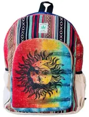 Gurkha Handmade Unique design Himalayan Hemp Backpack 17 IN Large Backpack