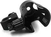 PEPLAYTAL Rotatable Stroller Cup Holder Lightweight Skid Clamp Fits Strollers Prams and Bikes for Various Angles Black