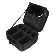 Makeup Train Case Multipurpose Travel Makeup Case With Adjustable Dividers F ADS