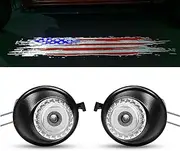 HzdaDeve 2PCS Side Rearview Mirror Welcome Light Star Pattern Courtesy Puddle Door Light Projector LED Floor Lamp for Cadillac ATS 2013-2019 CTS 2014-2019 CT4 2019-2024 CT5 2019-2023 CT6 2016-2022