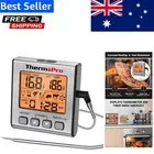 TP16S Digital Meat Thermometer with Timer & Backlight for Perfect BBQ Cooking