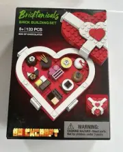 Brickcraft Valentine's Day Box Of Chocolates 133pc Brick Building Set New In Box