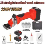 220V Sheep Goat Shearing Machine 550W Wool Shear Tool Cutter Clipper Scissor Set
