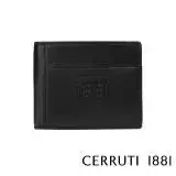 在飛比找遠傳friDay購物優惠-【Cerruti 1881】義大利頂級小牛皮12卡皮夾(黑色