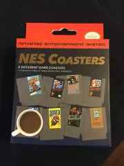 NES Coasters, Nintendo, New Set of 8 in box, Mario, Zelda ++