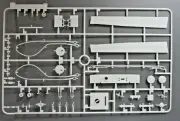 DRAGON 1/35 Scale Tiger I Mid w/Zimmerit Parts Tree P from Kit no. 6624