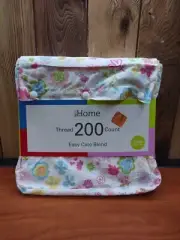 Kids Home Twin Size 200 Thread Count Sheet Set New Floral