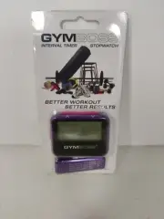 Gymboss Interval Timer and Stopwatch - Violet/Pink Metallic Violet / Pink
