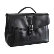 The Bridge Shoulder Bag 46332001 Laptop Bag Leather Black Man