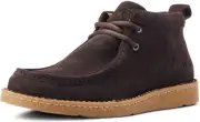 NIB Ariat Men's Clean Country Western Boot Fudge Brown Leather Size 12 WIDE