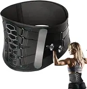 Fitness Waist Trainer – Stomach Slimming Strap, Core Control Wrap, Training Belt | Durable Neoprene Stability Shaping Solution, Comfortable Lightweight Design Body Toning