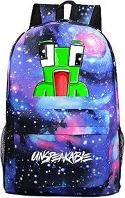 [HERSE] Unspeakable Backpack School Bag Glow in Dark, Starry Galaxy
