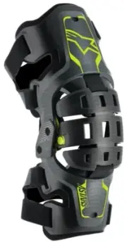 2022 ALPINESTARS BIONIC 5S YOUTH KNEE BRACES PAIR KIDS JUNIOR MOTOCROSS MX GUARD