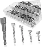 Holibanna 100Pcs Screw Socket Head Screws Assortment Kit Fasteners for Board Easy to Use Resistant for Home
