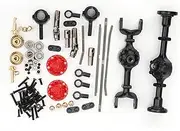 Metal Upgrade Part Kit Fit for WPL 1/16 B14, B24, C14, C24 RC Car Modification with Excellent Stability, Easy Installation, Sturdy Material for Model B-14K, B-24K, C-14K, C-24K