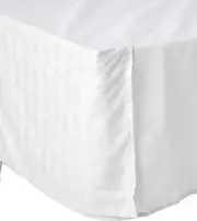 Elegant Comfort Luxury 1500 Thread Count Wrinkle Resistant Twin Bed Skirt, Lilac