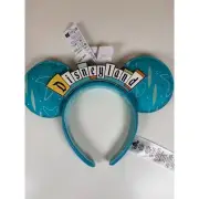 Disney Parks Disneyland Retro Marquee Sign Mickey Minnie Ears Headband 2022