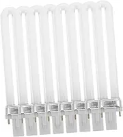 LIFKOME 8Pcs Nail Lamp Light Tube for Fast Drying Nail Polish Durable UV Gel Curing Bulbs for Nail Art and DIY Manicure Efficient and Convenient