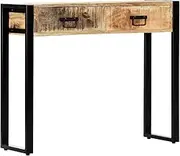 Console Table 90x30x75 cm Solid Mango Wood Home Accent