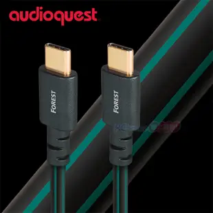 Audioquest 美國 Forest Type-C - Type-C 傳輸線(USB C to C) - 1.5m