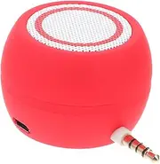 OSALADI Wired Speaker Mini Desktop Music Box Aux Compact External Speaker with High Fidelity Sound USB Rechargeable for Family and Friends