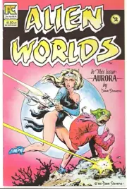 Alien Worlds #2 Near Mint/Mint (9.8) 1982 Pacific: Dave Stevens Story & Cover