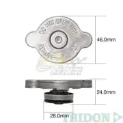 TRIDON RADIATOR CAP FOR Subaru Impreza WRX 08/04-09/05 4 2.0L EJ205 16V CB18125 (for: Subaru)