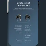 Language Translator Earbuds With APP Display Screen Active Noise