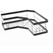 2 Pack Bathroom Shelves, Adhesive Shower Shelf No Drilling,Shower Organiser, Rust-Resistant Shower Caddy Corner, Bathroom Accessory