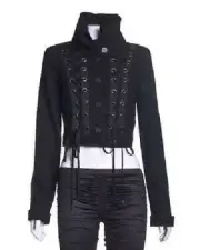 NWT SASS & BIDE "The Serpentine" Lace Up Military Jacket - Size 10-12 - $650