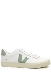Veja Campo Leather Sneakers - Green - 6 6