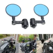 Bicycle Rear View Mirror Bike Cycling Handlebar Rearview Round Shape 1 Pair AU