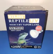 Mixjoy Reptile UV 125W UVB & UVA Mercury Vapor Lamp Heat Light