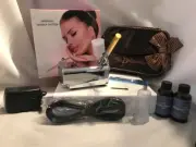 AIRBRUSH Tan PRO Sunless Tanning Airbrush Makeup System Med. Solution + Case