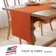 Premium French Linen Table Runner for Dining, Weddings, and Special Occasions