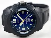 Casio MW-600F-2AV Analog Watch Blue 10 Year Battery Glows Display with Date New
