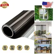 One Way Mirror Window Film - UV Protection, Static Cling, 35.4"x20' for Privacy