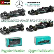 Bburago 1:43 Mercedes-AMG Petronas F1 Team W14 2023 #44 / #63 Diecast Model Car