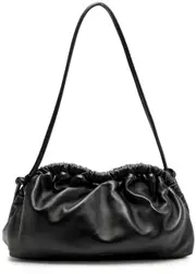 Mansur Gavriel Cloud Leather Clutch - Black ONE SIZE