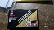 Maxell High Grade 8mm Blank Videotape HGX-MP 120m Camcorder Cassette Sealed