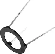 HOMOBABE Tripod Stand Removable Cast Iron Laboratory Tripod for Chemistry Experiments and Easy to Assemble Teaching Equipment