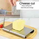 Cheese Slicer Plane Butter Cutter Stainless Steel Board Cutting Handle 6 Wires