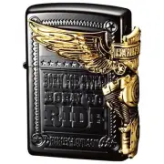 Zippo Smoking Equipment Lighter Harley Davidson Side Metal Hdp48 Motorcycle Bald