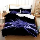 Harley-Davidson Doona Quilt Duvet Cover Mens Bedspread Set Single Queen Size AU