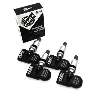 Set 4 TPMS Tire Pressure Sensors 433Mhz Metal fits 17-20 Hyundai Elantra (AD) (for: Hyundai)