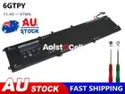 6GTPY Battery for XPS 15 9560 9570 7590 P56F P56F001 002 003 11.4V 97Wh 6Cell AU