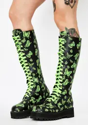 [Club Exx] Lucky Wanderer Glow In The Dark Boots